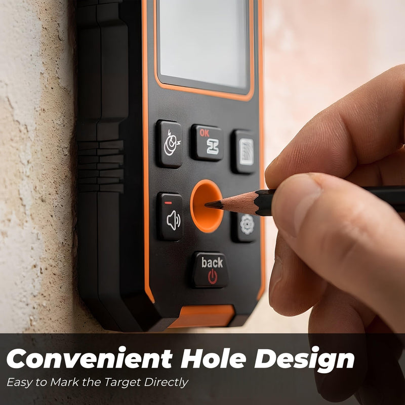 Stud Finder Wall Scanner, 3 in 1 Magnetic/Non-Magnetic Stud Finder Tool, Electronic Wall Wood Metal Stud Detector Locator with LCD Display & Audio Alarm, Upgraded Sensor for AC Wire Joist Pipe