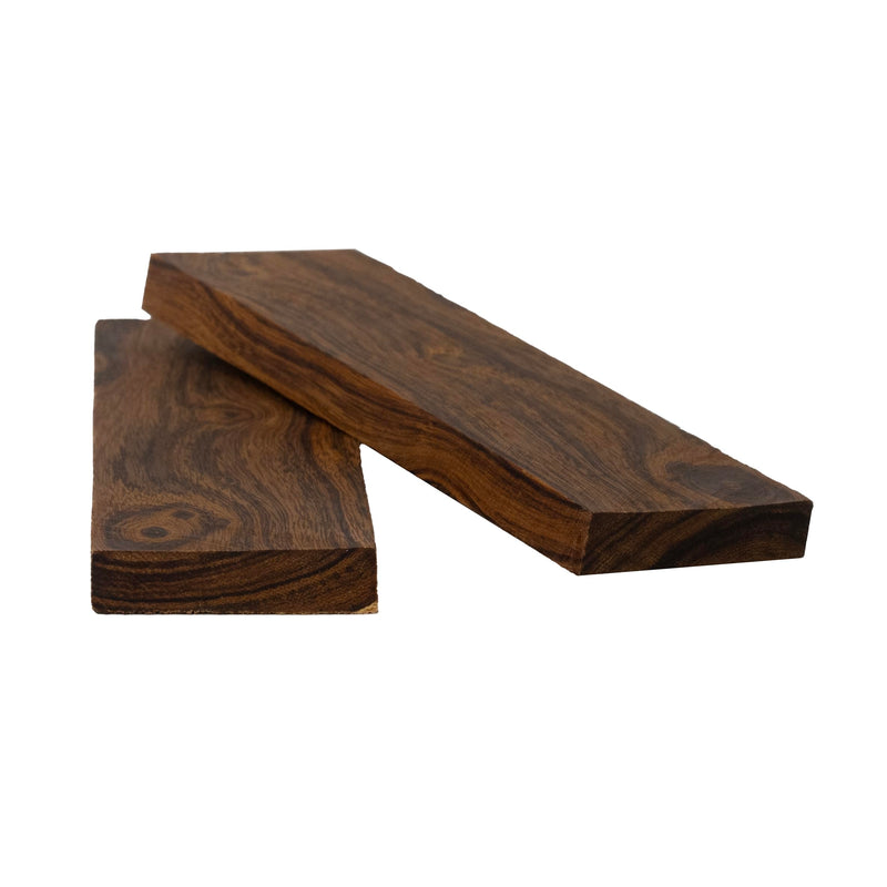 IECAP LLC Bookmatched Ironwood Knife Handle Scales – Natural Wood Knife Scales – Knife Scales for DIY Crafts – Ironwood Knife Handle Material – 1 Pair (5 x 1 5/8 x 3/8 inches) 5 x 1 5/8 x 3/8 inches