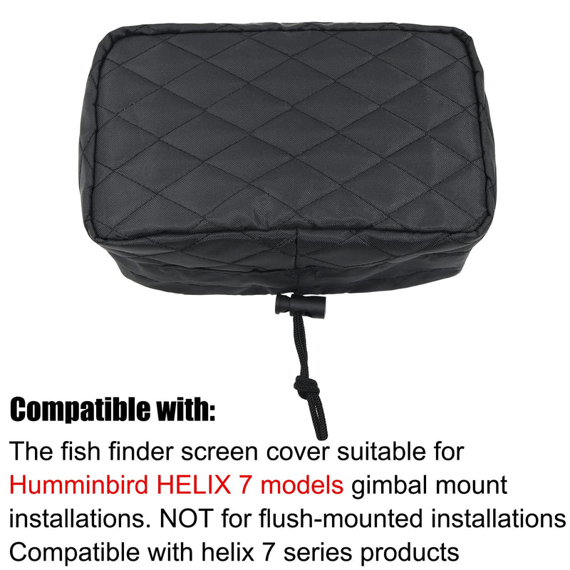 2 Pack Fish Finder Screen Cover for Compatible with Humminbird Helix 7 All Series with Drawstring Professional Protection for Screen from Sun Weather Damage