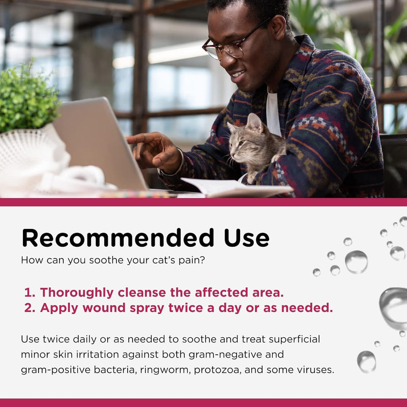 IntegriPet Antimicrobial Wound Spray || Promotes Wound Healing in Pets || Safe for Dogs, Cats, and Rabbits - PawsPlanet Australia