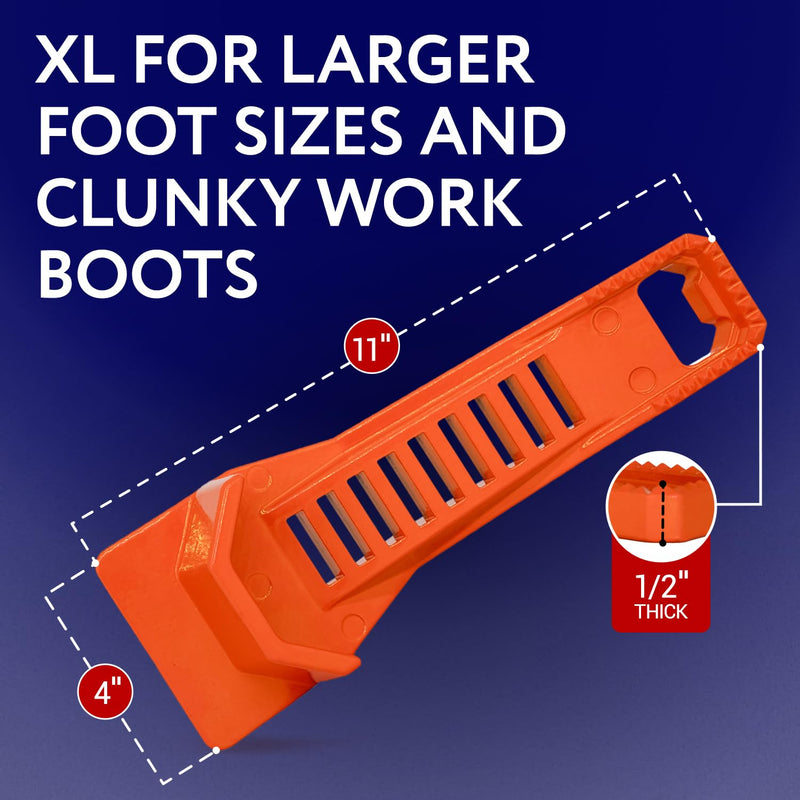 IMPRESA [2 Pack] XL Drywall Lift & Sheetrock Kicker Multi-Tool with Built-In Rasp & Bottle Opener - Drywall Lifter Foot Lever for Wall Panels & Doors - XL Tools & Accessories