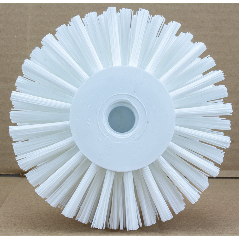 SPARTA Industrial Tank Brush Head Pipe Brush Head, Drain Brush with 3/4" Thread Hole (Handle Not Included) for Commercial Use, Plastic, 5 x 3.9 Inches, White 3.9 x 5 inches 1