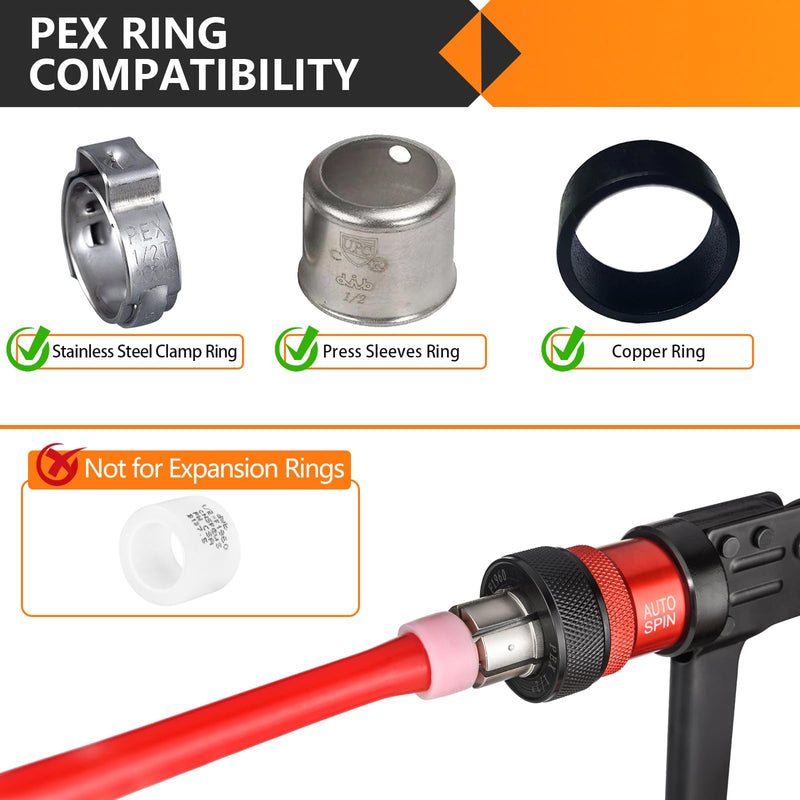 20PC HeSun 1/2" Pex Crimp x 1/2" Female NPT Swivel Elbow(PEX1807299-20) 20 PACK, 1/2" PEX x 1/2" FEMALE