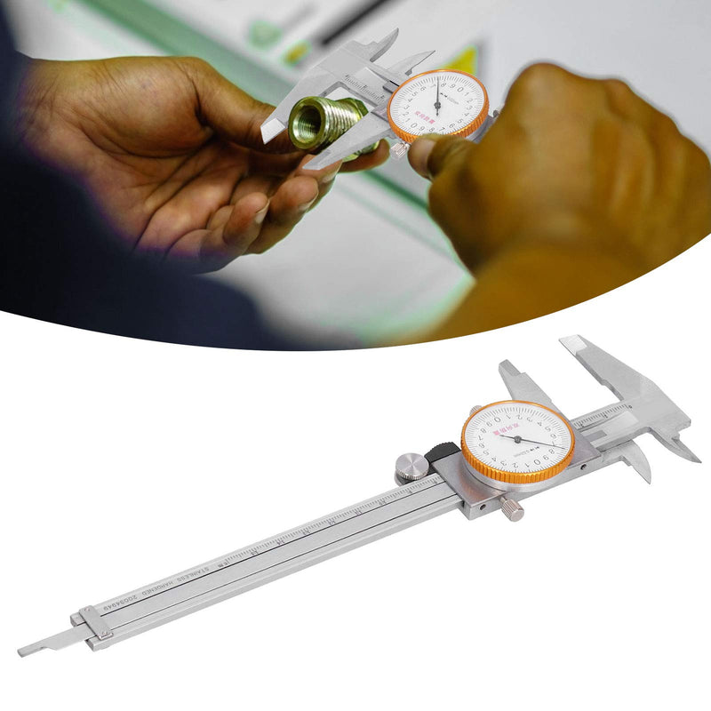 Dial Caliper Vernier, Caliper, Vernier Caliper Gauge Stainless Steel, Metric Caliper, Micrometer, 0.02 Double Shock Stainless Steel Manual Measuring Tool 0‑150mm, Caliper Measuring Tool