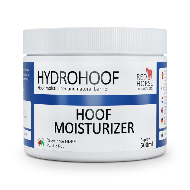Hydrohoof Horse Hoof Moisturizer (17 fl. Oz / 500ml) | Hoof Conditioner Dressing and Barrier Cream | Moisture Balancing Balm | Nourish & Protect | Natural Hoof Moisture Regulation