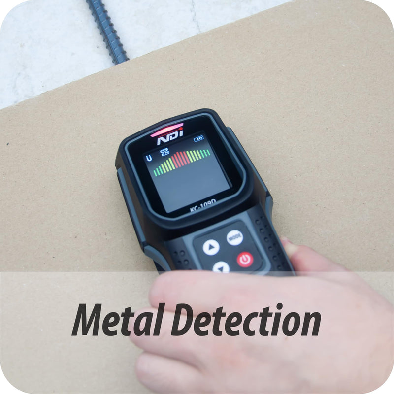 5 in 1 Multi Function Stud Finder Wall Scanner with Laser Distance Meter Metal Framing Tool Joist Pipe Finder and Live Wire Detection