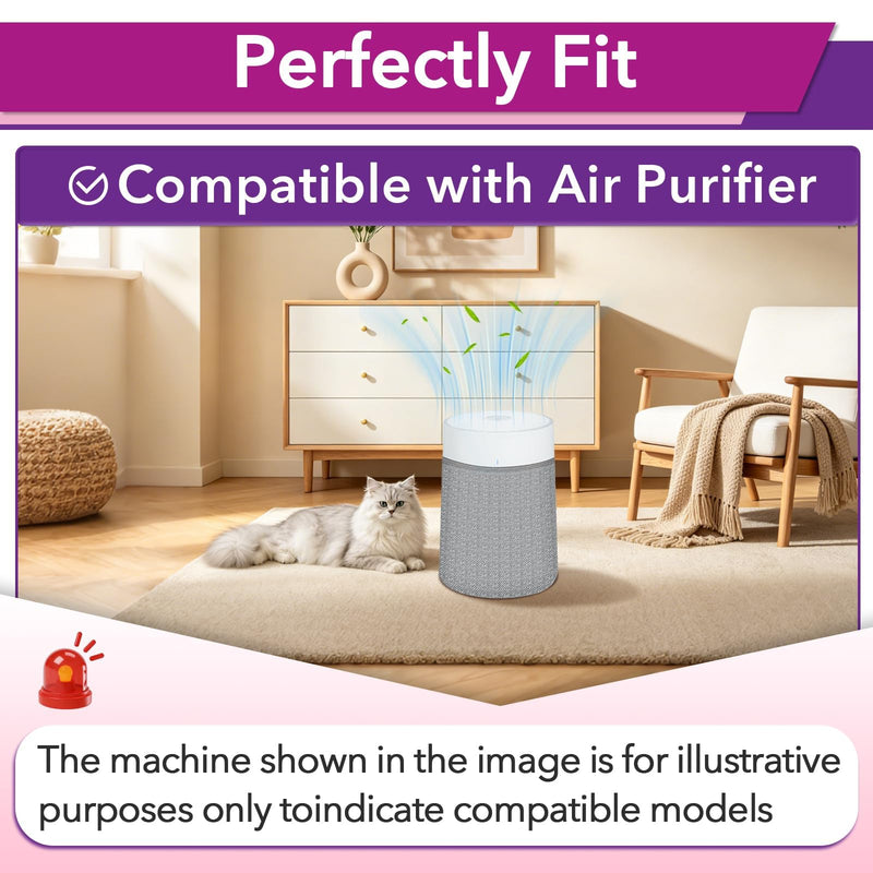 4 Pcs Pre-filter Covers Compatible with Blue Pure 511i Max Air Purifier