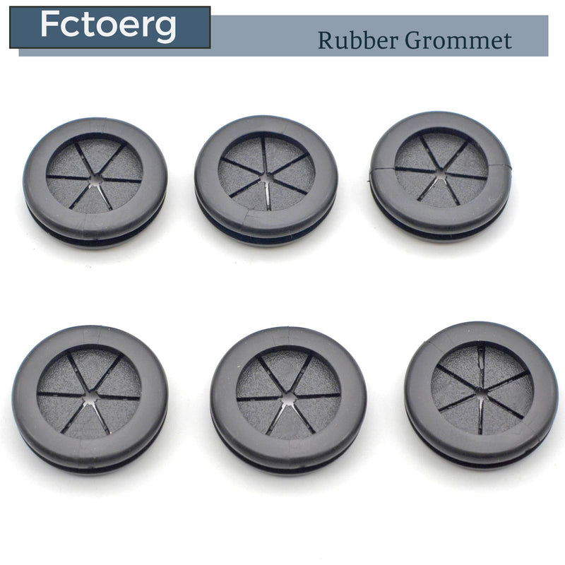 Rubber Grommets for Wiring Firewall Hole Plugs Wire Protection Grommet Electrical Appliance Tubing Plumbing for 1" Drill Hole 1" Drill Hole (13/16" ID)