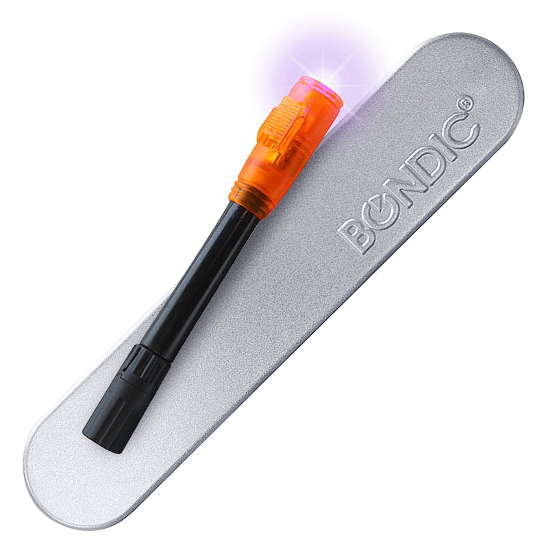 Bondic UV Liquid Plastic Welder, Super Glue, Cures Quickly, UV Resin Kit with Light for Home, Plastic, Jewelry (LED Light & Liquid Cartridge in a Tin Case) No Size