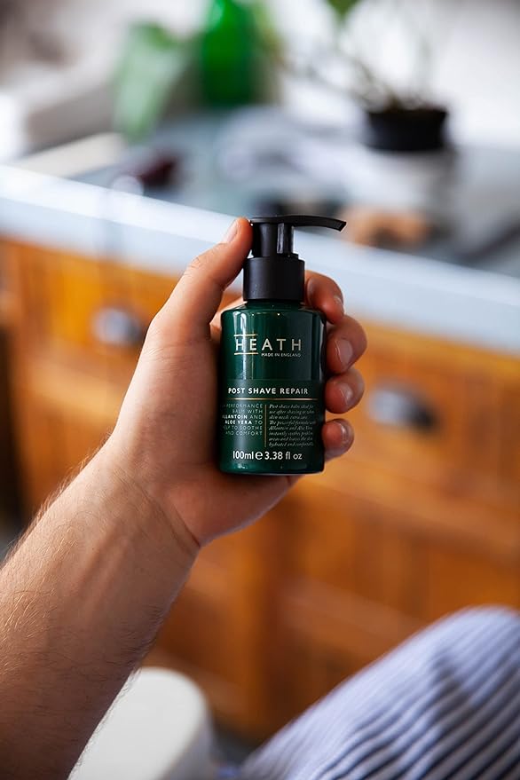 [HEATH/Post-shave Repair, 3.4 fl oz (100 ml), Aloe Vera Scent, After Shaving, Moisturizing, Moisturizing, No Animal Ingredients, Paraben Free, Men's Cosmetics, Skin Care - NewNest Australia