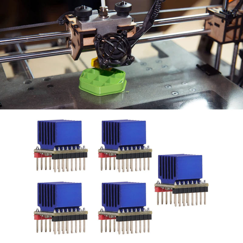 TMC2209 V2.0 Stepper Motor Driver, 5PCS Ultra Silent 3D Printer Driver 2.5A Uart for SKR Mini E3 V3.0 MKS Gen L Ender 3 Replacement for A4988