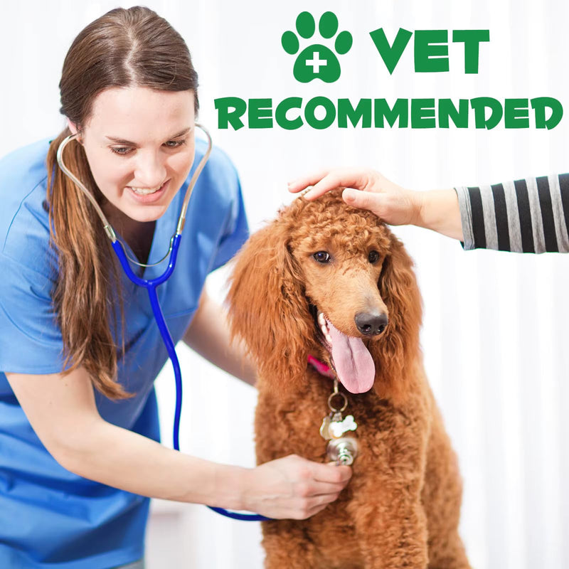 No More Worms - Natural Broad Spectrum Treatment for All Dogs, Herbal Cleanse, Digestive Support for All Breeds, Gut Health, Supplement Drops Enhanced with Probiotics for Puppy & Peros