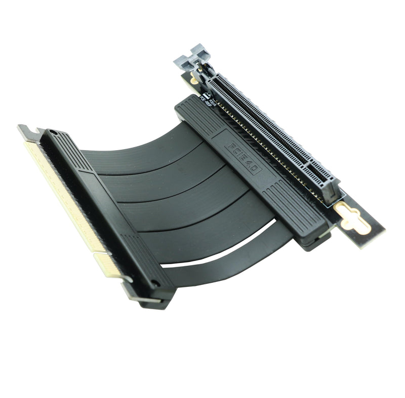Sintech 5cm 90Degree PCI-e 4.0 X16 Riser Cable for PCIe GeForce RTX30/40 GPU Card 5CMs 90Degree Angle
