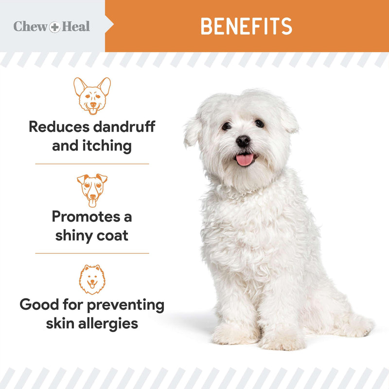 Wild Caught Omega 3 Fish Oil for Dogs - 300mg Softgel Capsules for Healthy Skin and Coat - 180 Dog Fish Oil Pills for Shedding, Dry Itching Skin, and Hot Spots - PawsPlanet Australia