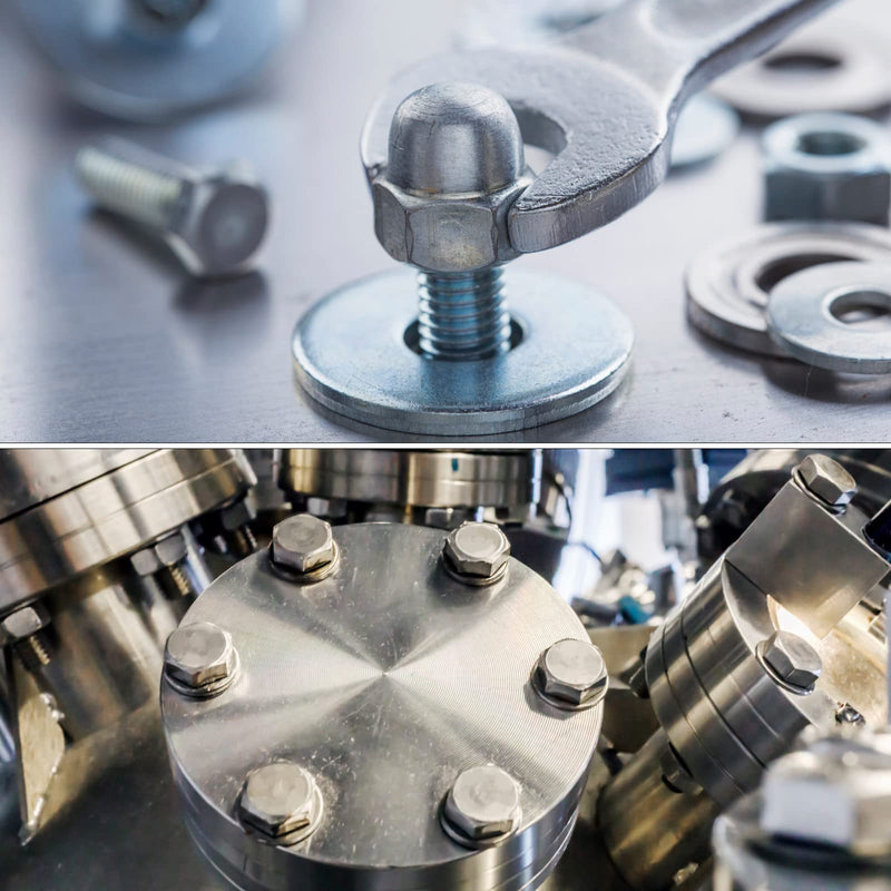 Aluminum Backup POP Rivet Washers for 1/4" Diameter Rivets,Aluminum Back Up Washer, 310 Pieces 1/4"