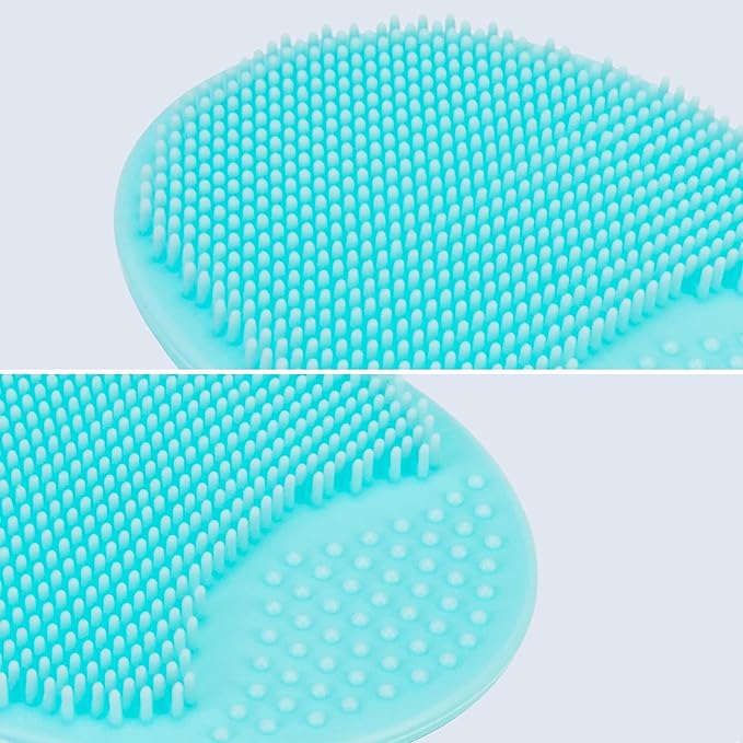 JEXCULL Face Clubber 4 Pack Soft Silicone Facial Cleansing Brush Face Creator Blackhead Acne Pore Pad Cradle Cap Face Mash Brush Deep Cleaning Skin Care - NewNest Australia