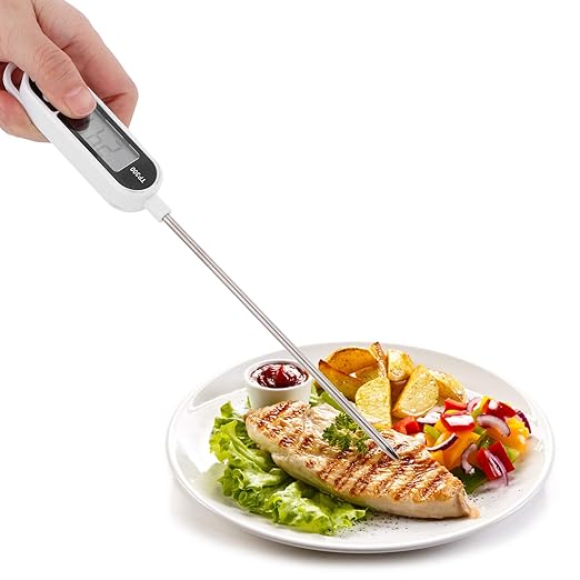 Milk Thermometer Electronic Thermometer Food Thermometer for Testing Liquid Water Baby Milk Oil Temperature - NewNest Australia