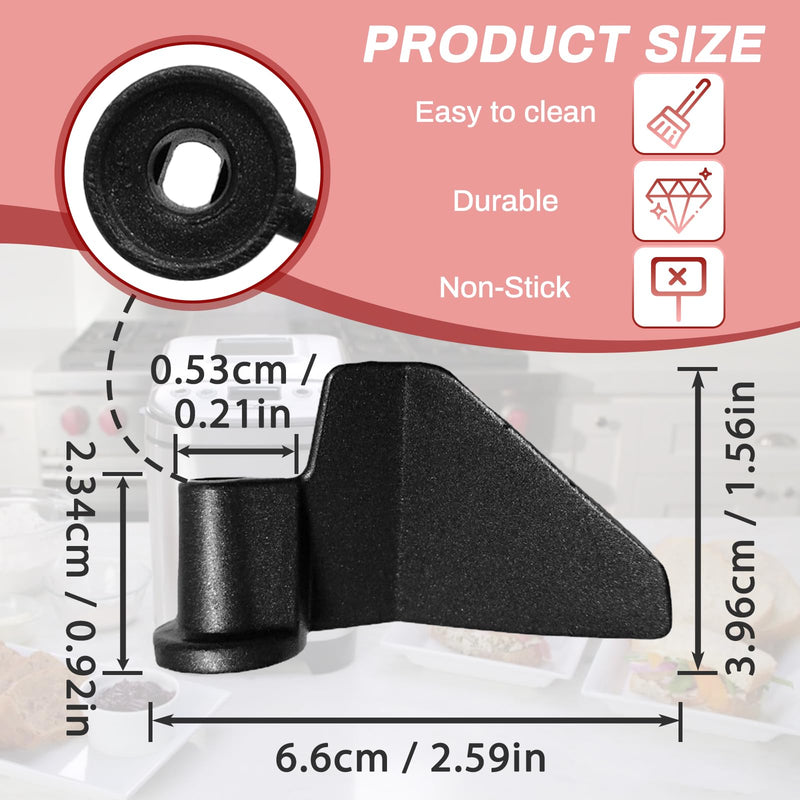 2-Pack CBK-110KP Kneading Paddle for Cuisinart Bread Maker Machine - Fits Model CBK-110 & CBK-110P1 Bread Machine Paddle Replacement 2-Pack