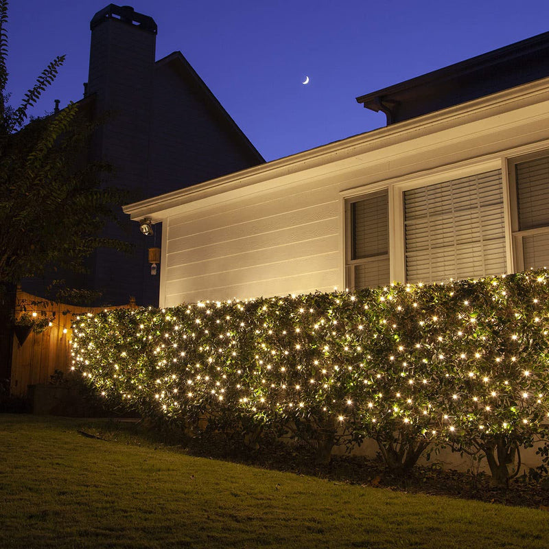 Lighting EVER Fairy Lights Plug in, 33ft 100 LED String Lights for Bedroom, Warm White Copper Wire Lights, Waterproof Indoor Outdoor Decorative Fairy Lights for Patio, Garden, Balcony, Vases, Craft 33 ft