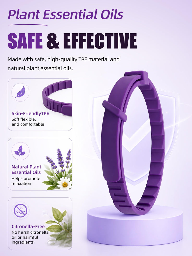 Calming Collar for Cats, 4 Pack – Waterproof Cat Calming Collars for Anxiety Relief and Stress, Breakaway Adjustable Pheromone Collar for Cats, Small Pet Dog & Puppy (Purple, Small) Purple Small(Cat)