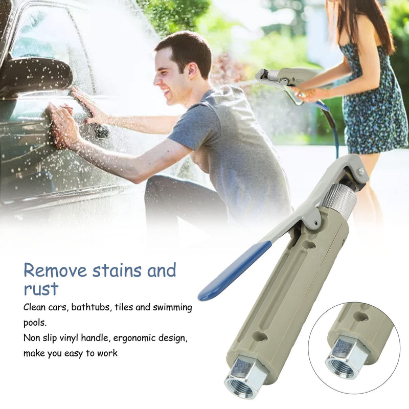 Sand Blasting Nozzle, Multipurpose Nonslip Handle Lightweight Abrasive Blaster Head High Efficiency with 3 Ceramic Tips for Sand Glass Polishing