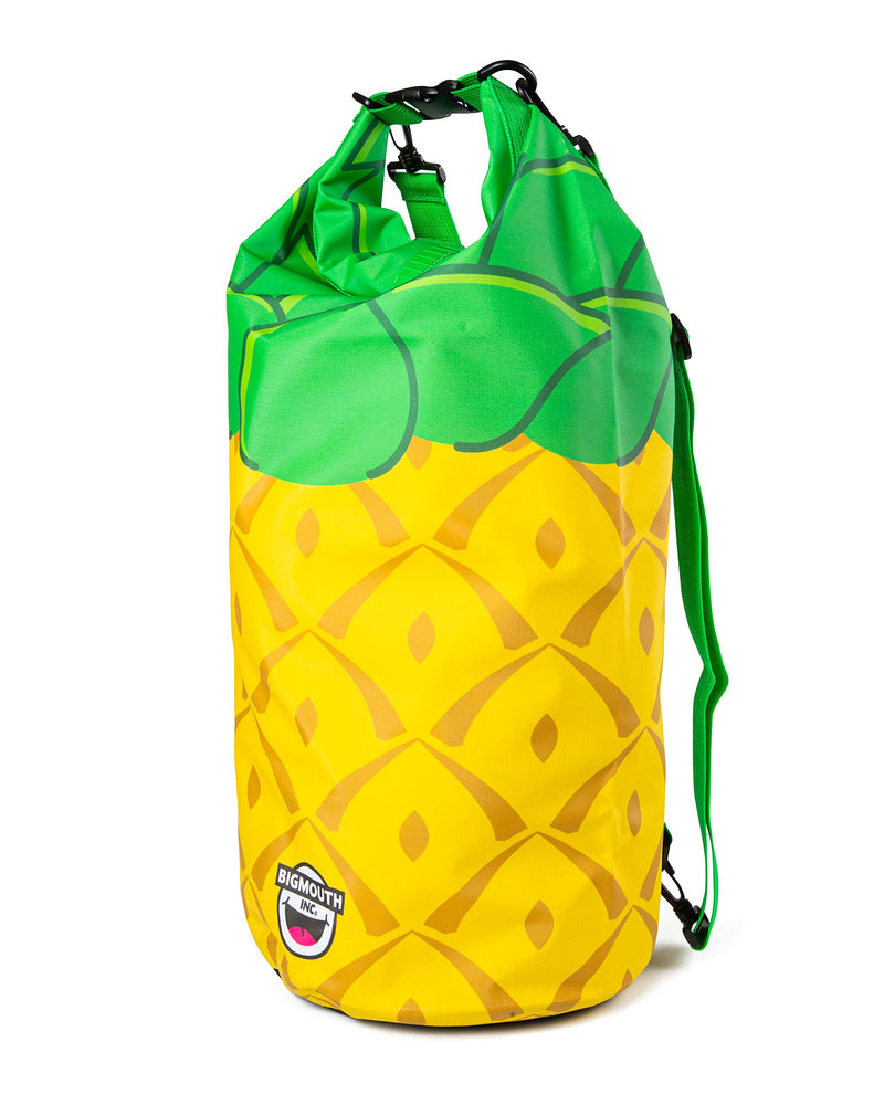 BigMouth Inc Waterproof Dry Bag, Beach Bag for Wet Clothes, Travel Swimsuit Bag for baby, Kids, Diapers, Laundry, and More Pineapple