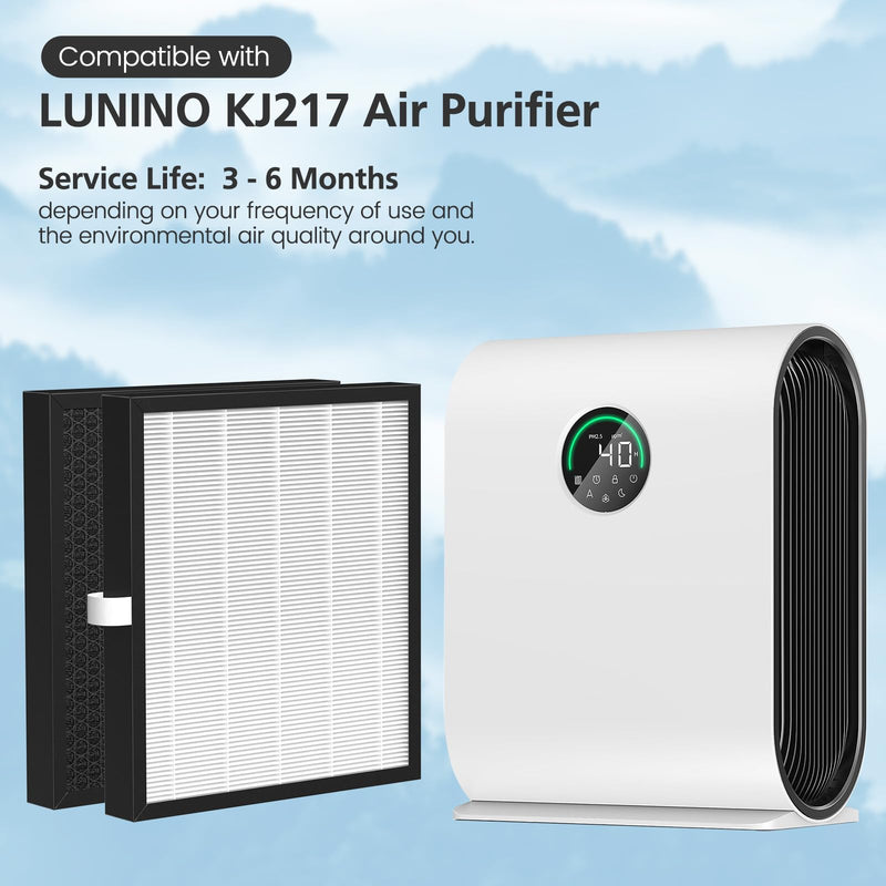 KJ217 Filter Replacement For MOOKA KJ217 Smart Large Air Purifier