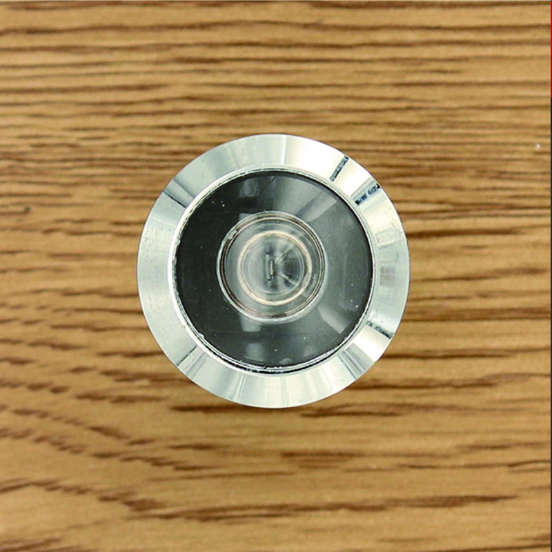 2-PCS 200-degree Door Peephole Viewer for 1-3/8" to 2-1/4" Doors, Bright Chrome,Enhance Security and Convenience with Wide Angle Viewing - Easy Installation and Durable Design 200 Degree