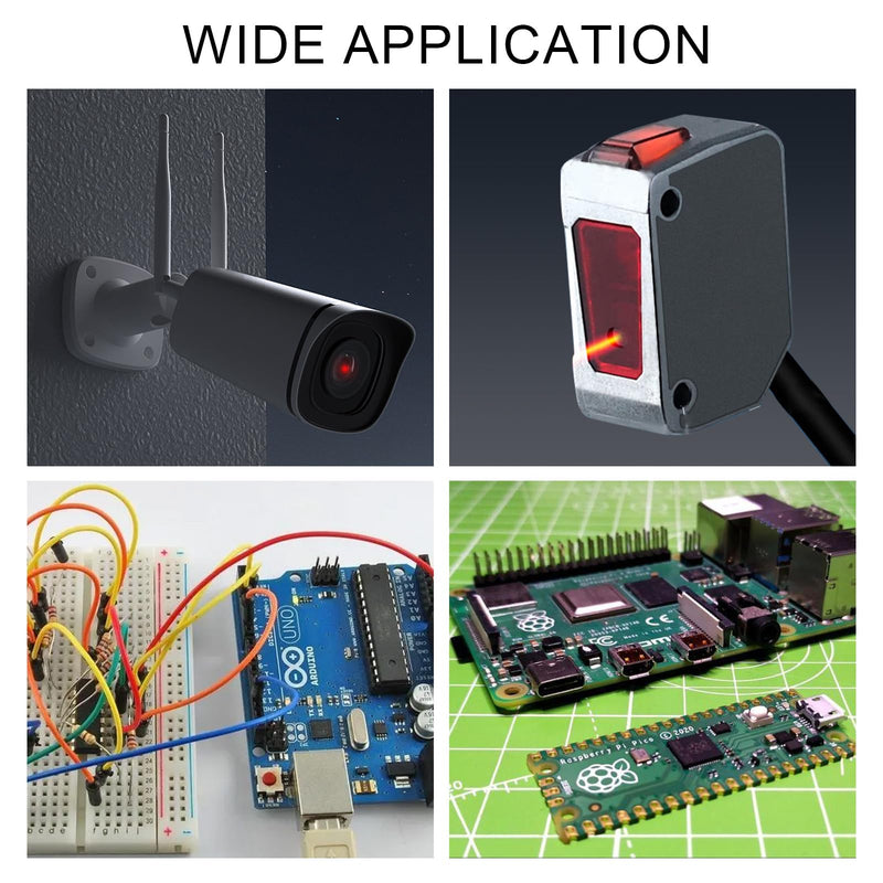 F5 940nm LEDs Infrared Emitter and IR Receiver Diode for Arduino 5MM Infrared Emission+Receiver Tube (Set of 40pcs) 5mm Ir Led Diode Kit (40pcs)