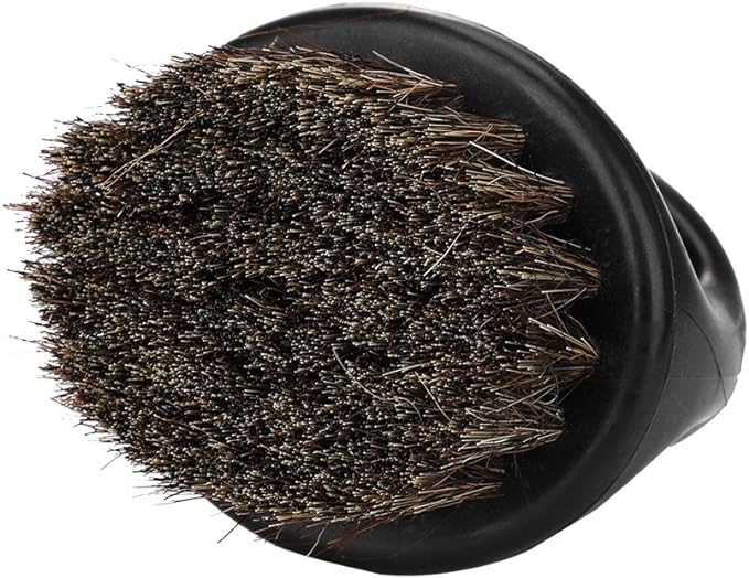 Pbzydu Beard Brush, Beard Brush for Men, Boar Fur Shaving Brush Beard Mustache Trimming Brush, Home Hairdressing Salon Shave Tool (#2) - NewNest Australia