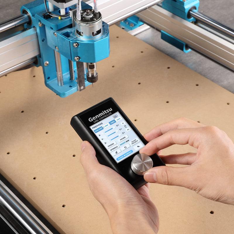 CNC Router Machine Offline Control Module, Dial Design for Offline and 4-Axis Control Genmitsu 4040-PRO, 4040 Reno For 4040-PRO/4040 Reno