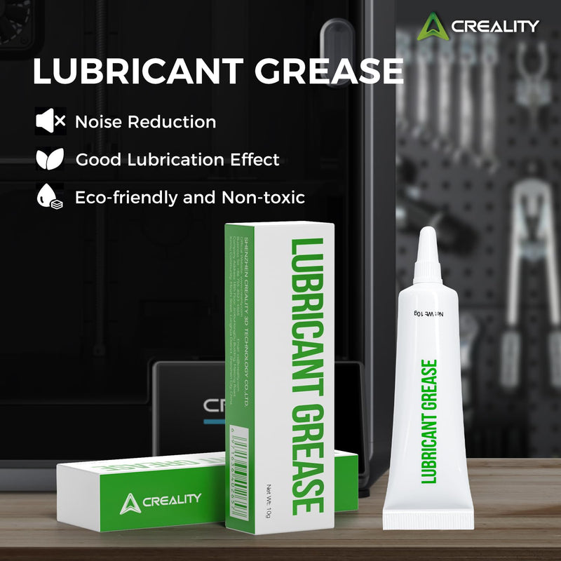Creality Lubricant Grease for 3D Printer Parts Gear None Toxic Odorless Noise Reduce & Lubricating Oil Lubricant Paste for Ender 3/Ender 5/Ender 3 V3/Ender 3 V3 SE/KE/K1/K1C/K1 Max (Pack of 1)