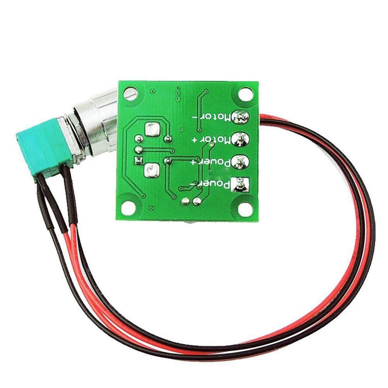 Greartisan 1.8V-15V 2A DC Motor Speed Controller PWM Variable Speed Regulator Governor Switch 1803BKW with Speed Control Knob DC 1.8-15V 2A with Speed Control Knob