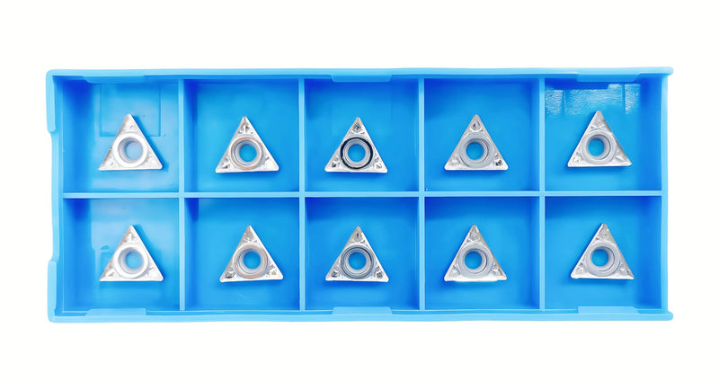 Carbide Inserts for Aluminum TCGT21.51 / TCGT110204-LH for Turning Cutting Tools,10Pcs.