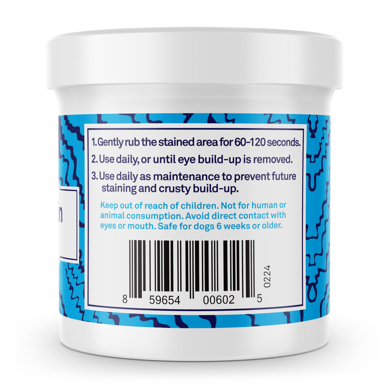 Petpost | Tear Stain Remover Wipes - Presoaked Cotton Pads - Best Natural Eye Crust Treatment for White Fur - Maltese Angels Approved - Chemical and Bleach Free 100 ct. 100 ct. - PawsPlanet Australia