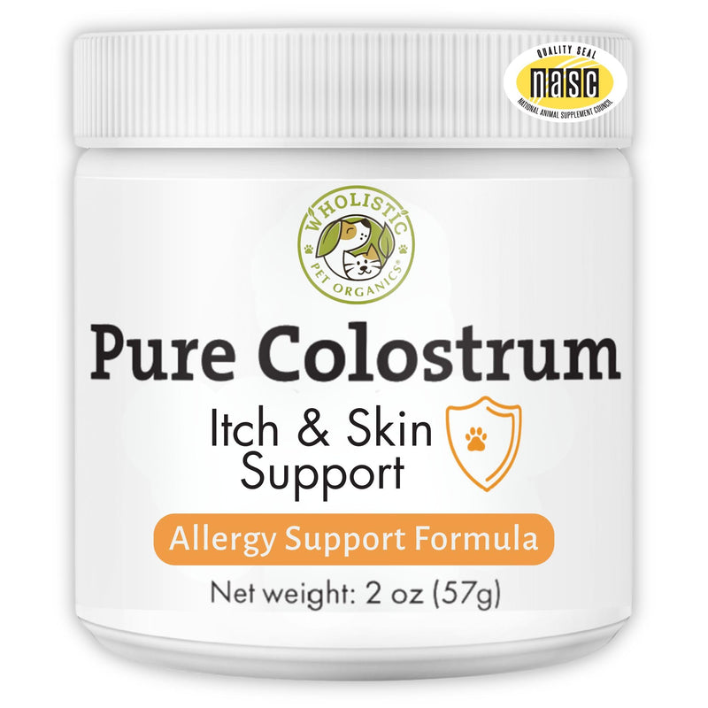 Wholistic Pet Organics Canine Complete & Pure Colostrum - Dog Vitamins and Supplements for Immune System, Digestive, Skin, Coat & Overall Health