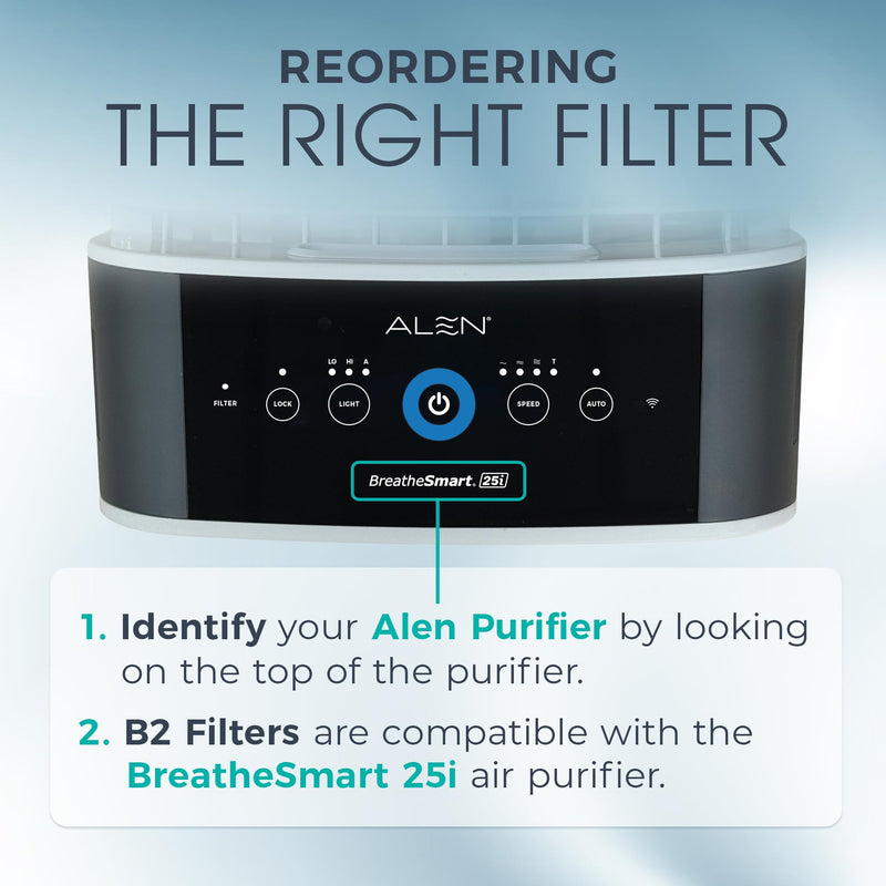 Alen 25i Replacement HEPA Filter, Essential - Formerly B2