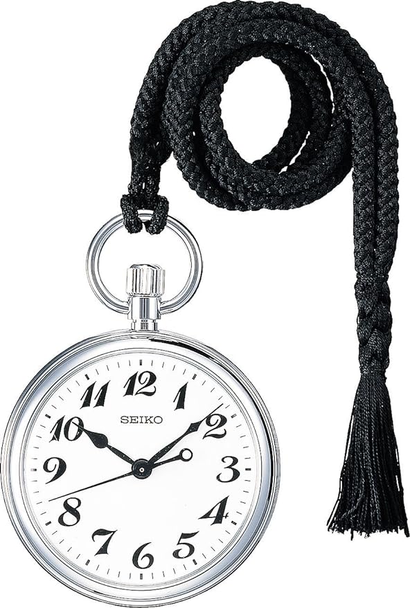 Seiko Railway Watch SVBR003 Genuine Pocket Watch Strap Black - NewNest Australia