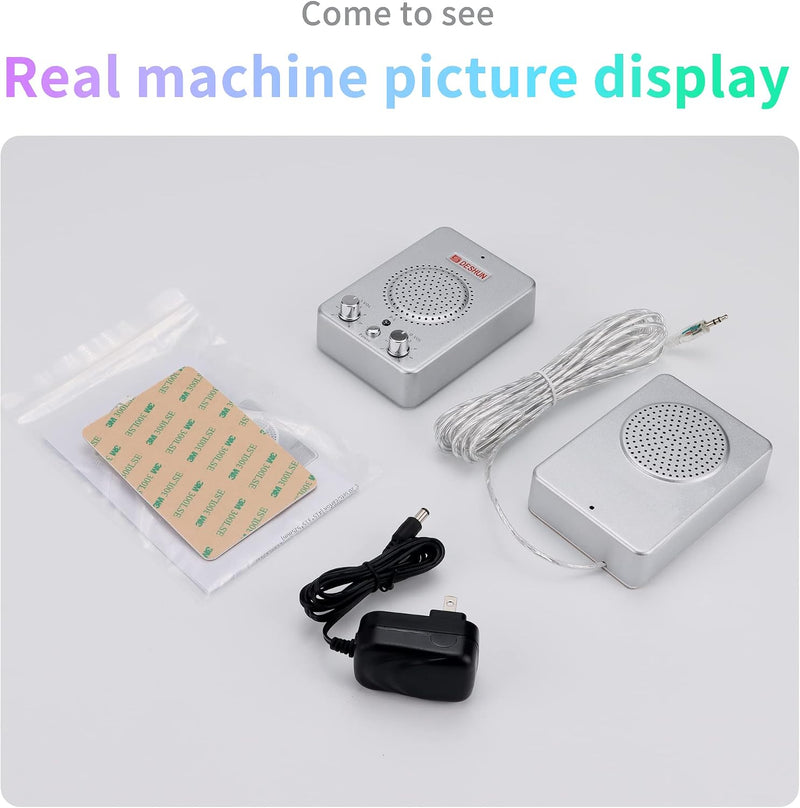 Window Speaker Intercom System,Wired Dual-Way Window Counter Intercom, High Power Speaker for Store,Business,Catering.