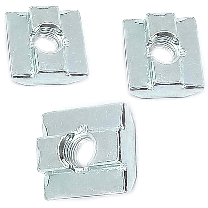 Pack of 20 T Nuts Tee Sliding Slot Nuts 40 Series M8 Threaded Slide for 4040 Series Aluminum Extrusions Profile(4040-M8)