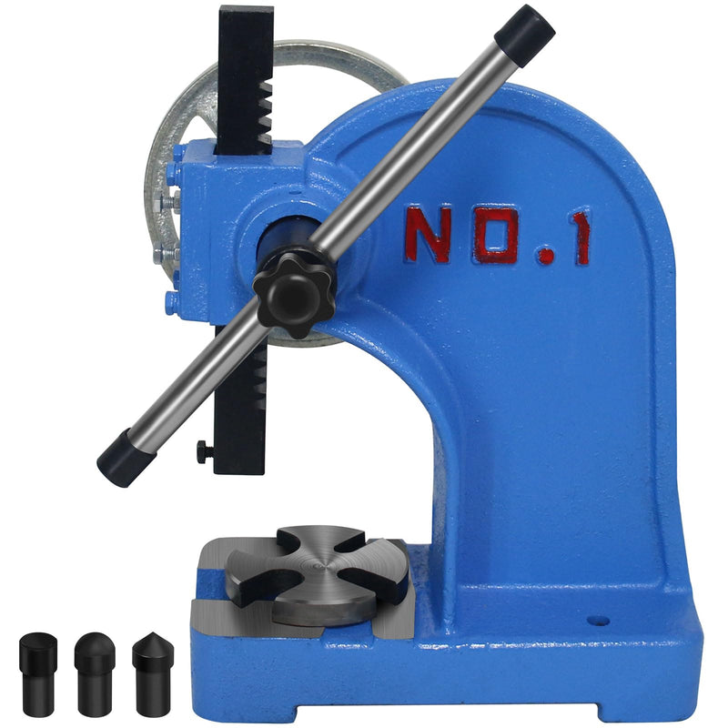 Arbor Press Drifts,6pcs Drifts, for Manual Arbor Press,2pcs*Flat/Pointed/Round Drifts