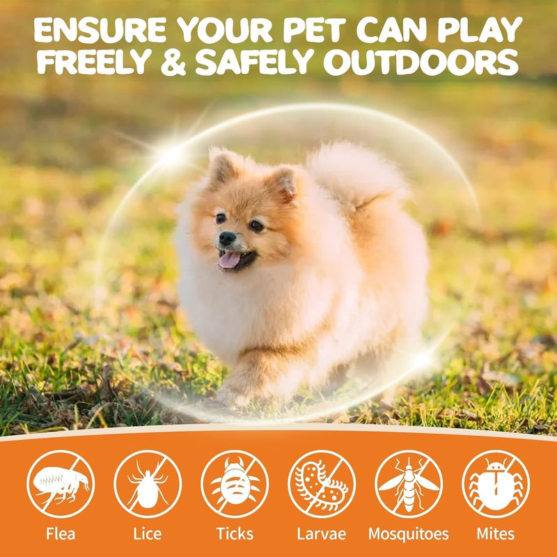 Flea and Tick Prevention for Dogs Chewables - Natural Dog Flea and Tick Treatment Chewable - Oral Flea Supplement for Dogs - Puppy Flea Support - All Breeds & Ages - 180 Soft Chews 180 Chews