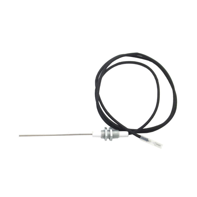 METER STAR 2PCS/LOT M101 Threaded 6.4mm Ceramic Electrode Spark Plug with Wire 900mm with 2.8x0.5 Flat Terminal,Ignition Needles and Wires Used by AA Pulse igniter