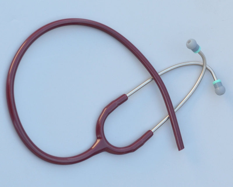 Replacement Tube by MohnLabs fits ALL leading brand SE standard classic Stethoscopes - T3 BURGUNDY