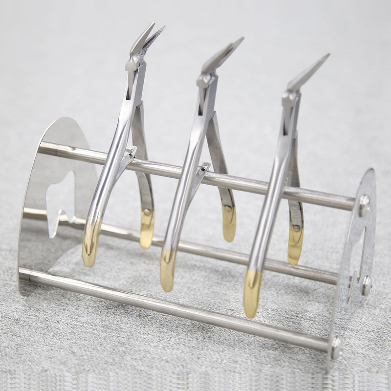 Dental Orthodontic Pliers Stand Holder for Orthodontic Craft Plier Forceps Scissors Shelf Forcep Made of Stainless Steal Stainless steel