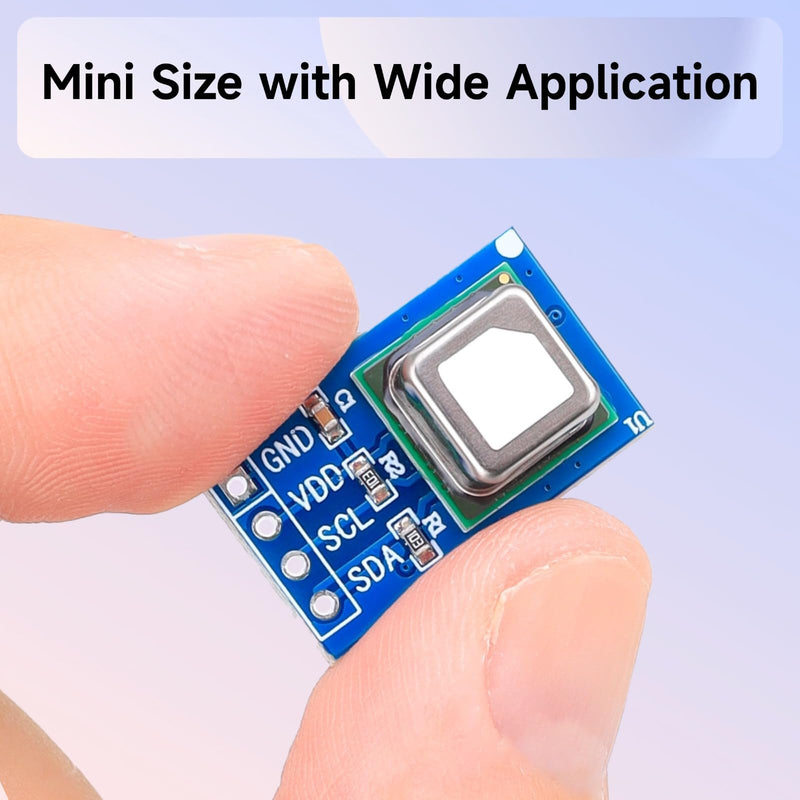 SCD41 Gas Sensor Module 2.4-5.5V, 2 in 1 Gas Sensor Module Detects CO2 Carbon Dioxide, Temperature and Humidity I2C Communication for Air Quality Monitoring IR 8x8 Infrared Cameras Thermal Imager