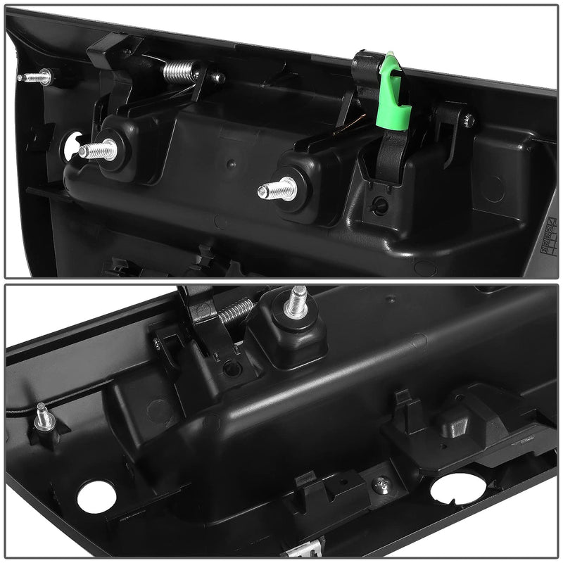 ‎DNA MOTORING OEM-THO-00137 Rear Tailgate Handle Compatible with 2015-2020 Ford F-150, With Keyhole & Trailer Light Hole & Camera Hole & Manual Locks