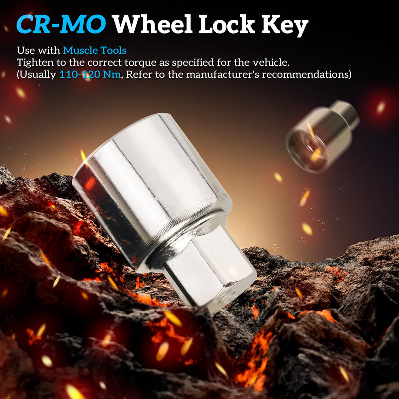 Lug Nut Key Compatible with Jeep,801 to 808 Wheel Lock Key 8PC