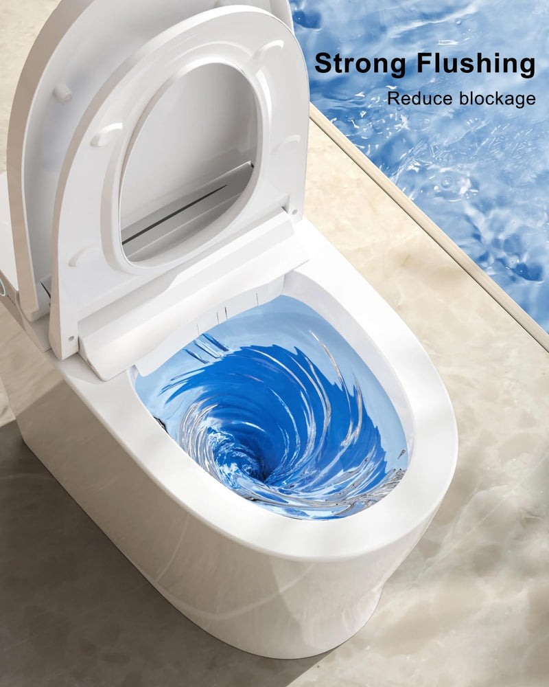 2-Inch Toilet Flush Valves, Dual Flush Valve Toilet Repair Kit Compatible with Two Piece Toilets Top Push Button Valve, 8" Height 2-Piece Toilet 8" Height