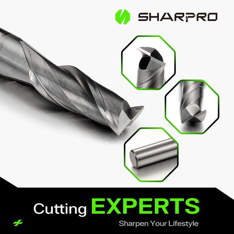 8mm Shank 8mm Cutting Dia. Carbide Square End Mill 2 Flute AlCrN Coated CNC Milling Bit, Faster chip Removal, Apply for Alloy Steel, Stainless Steel and Various Cast Iron. 8mm SHK 8mm DIA 1